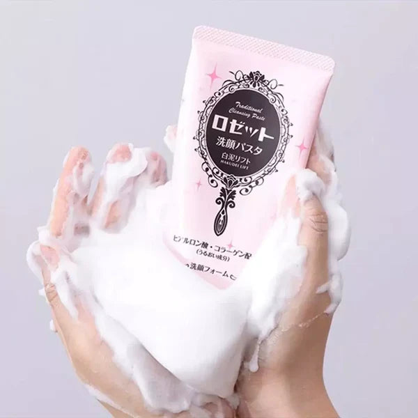 Rosette Face Wash Pasta White Clay Face Wash Foam
