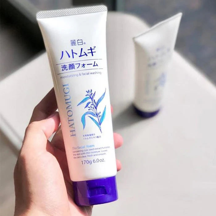 KUMANO COSME Reihaku Hatomugi Moisturizing & Facial Washing Foam
