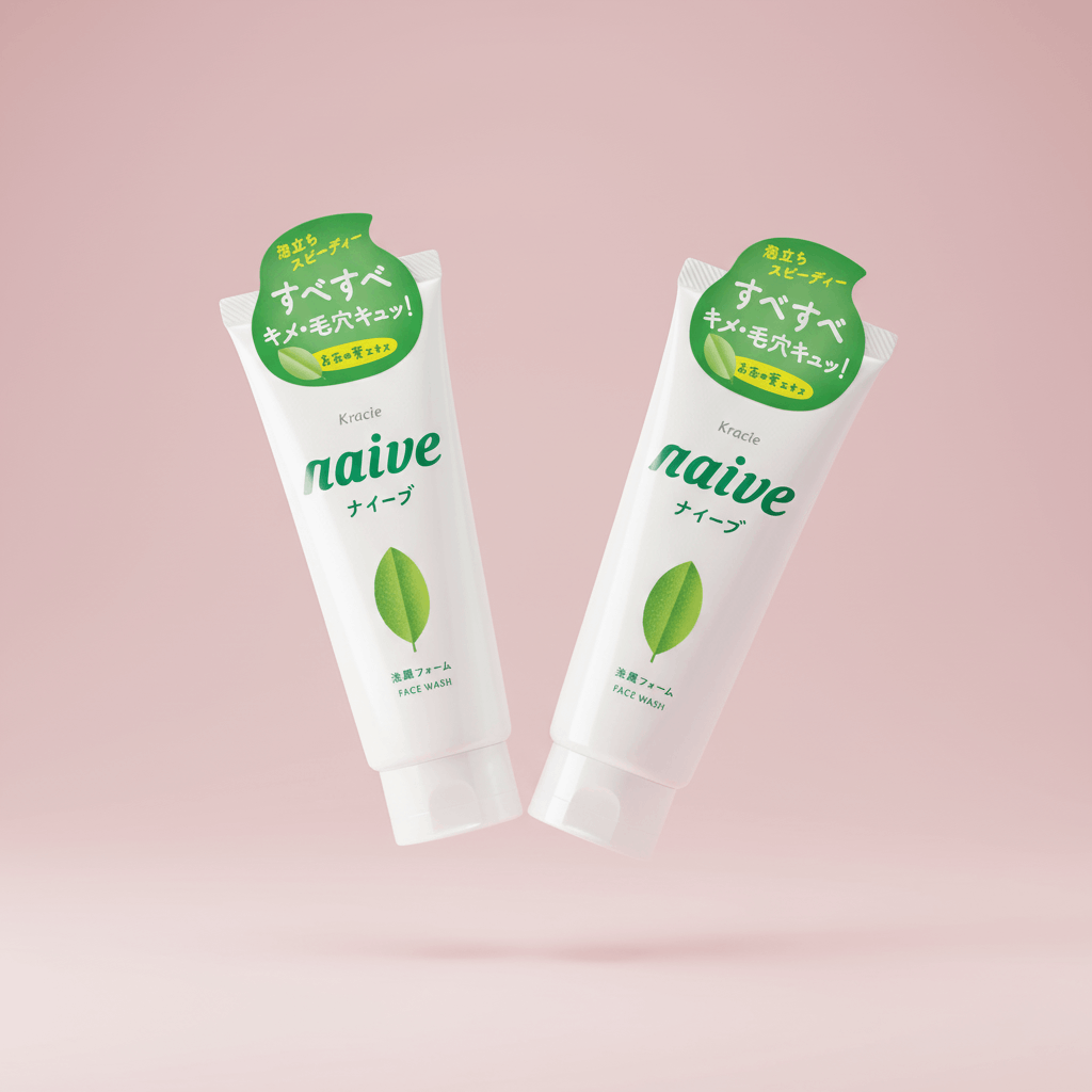 Naive Facial Cleanser with Tea Leaf Extract