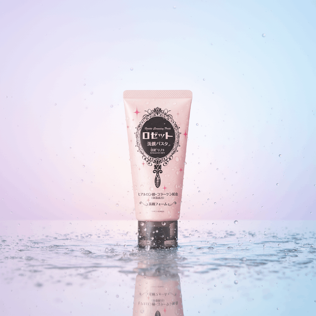 Rosette Face Wash Pasta White Clay Face Wash Foam