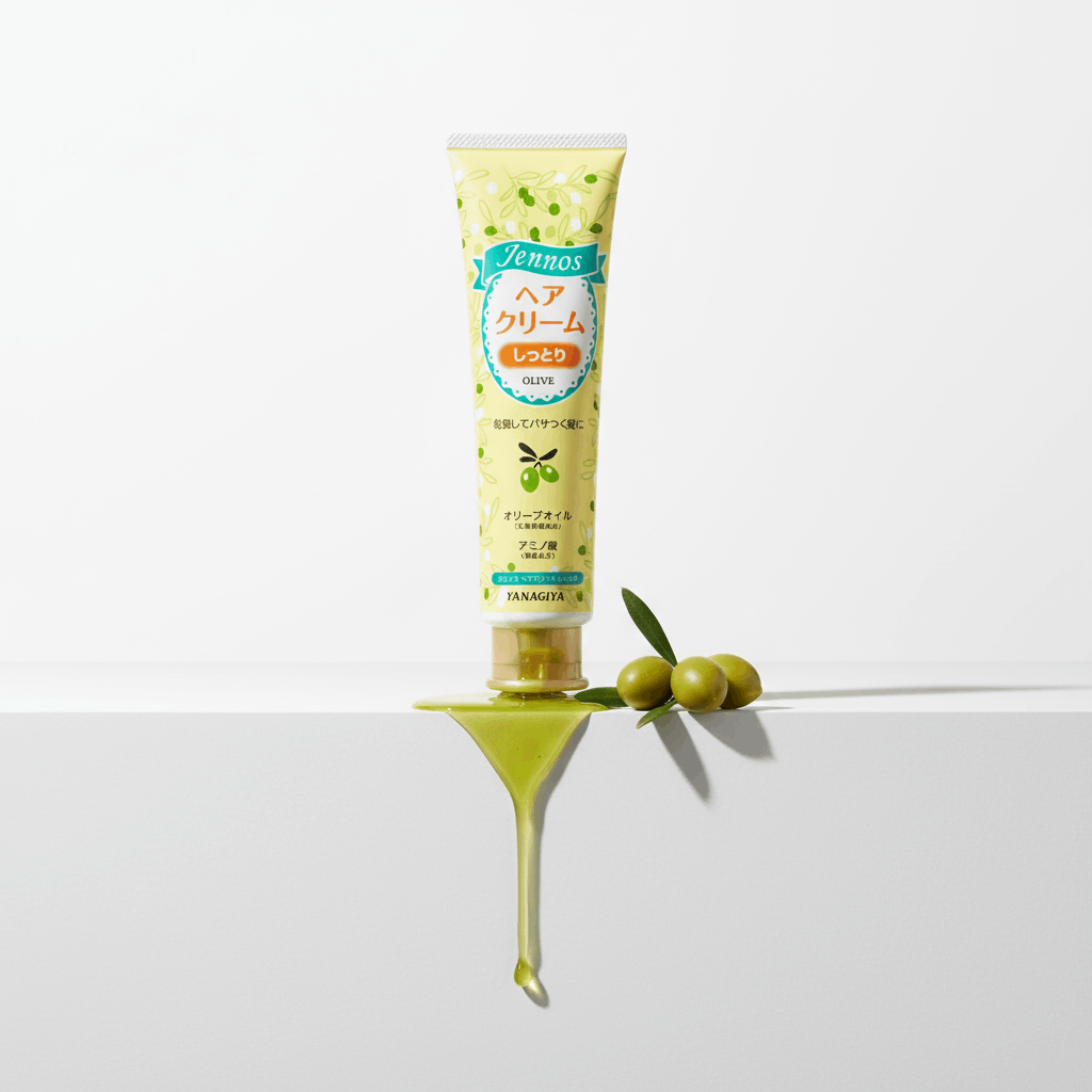Yanagiya JENOS matu krēms ar olīveļļu