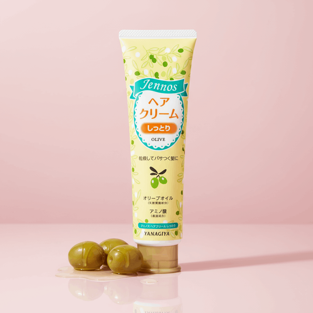 Yanagiya JENOS matu krēms ar olīveļļu