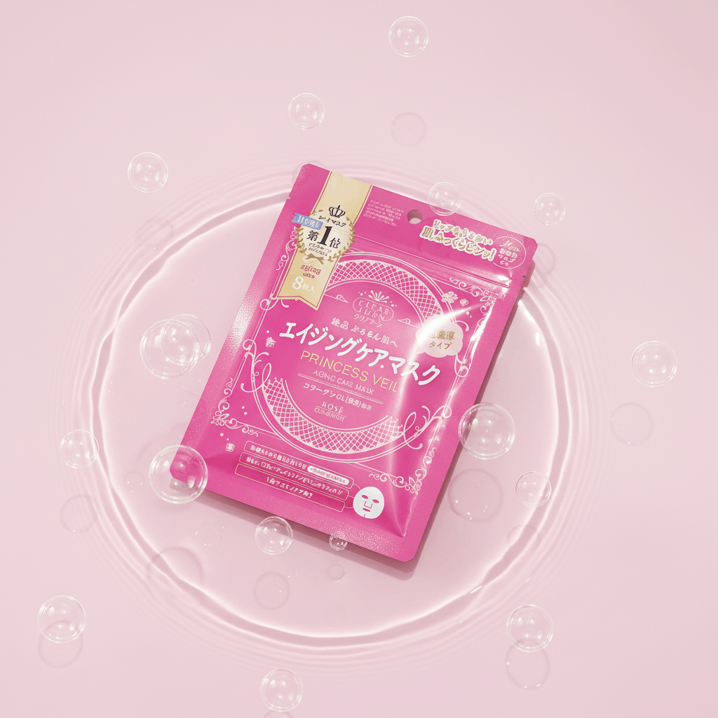 Princess Veil Anti-Aging Sheet Masks – Pack of 8