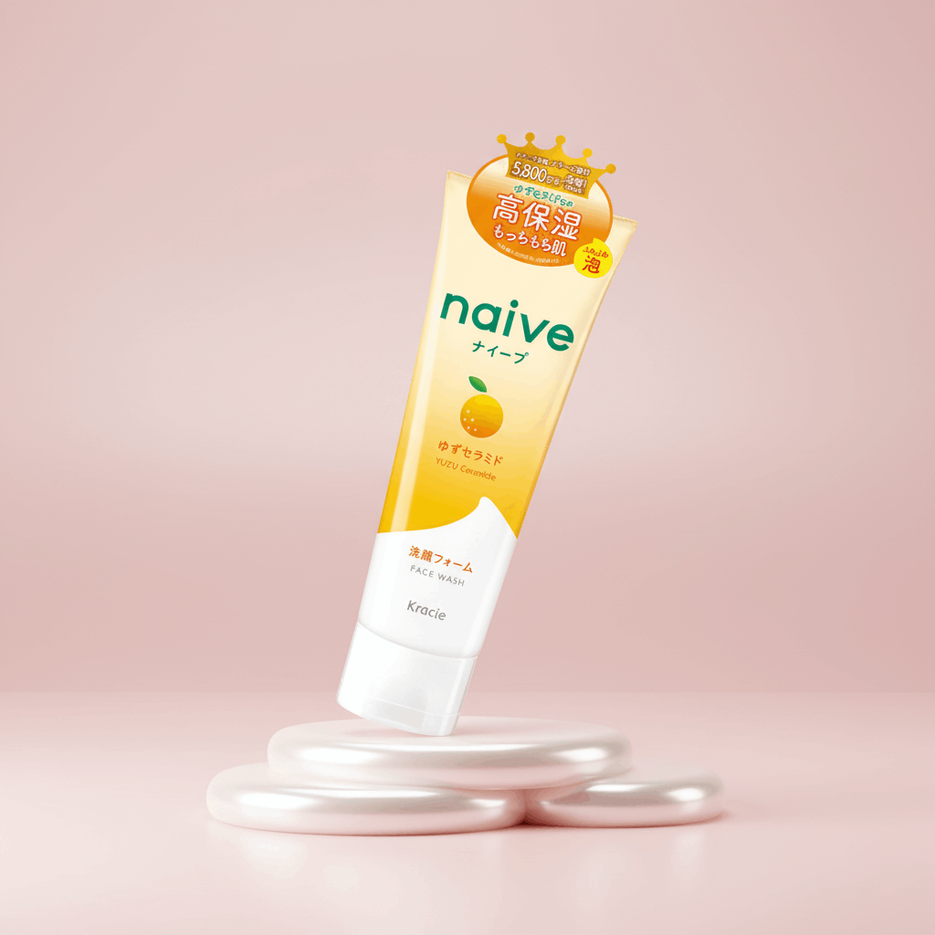 Kracie Naive Cleansing Foam Yuzu Ceramide