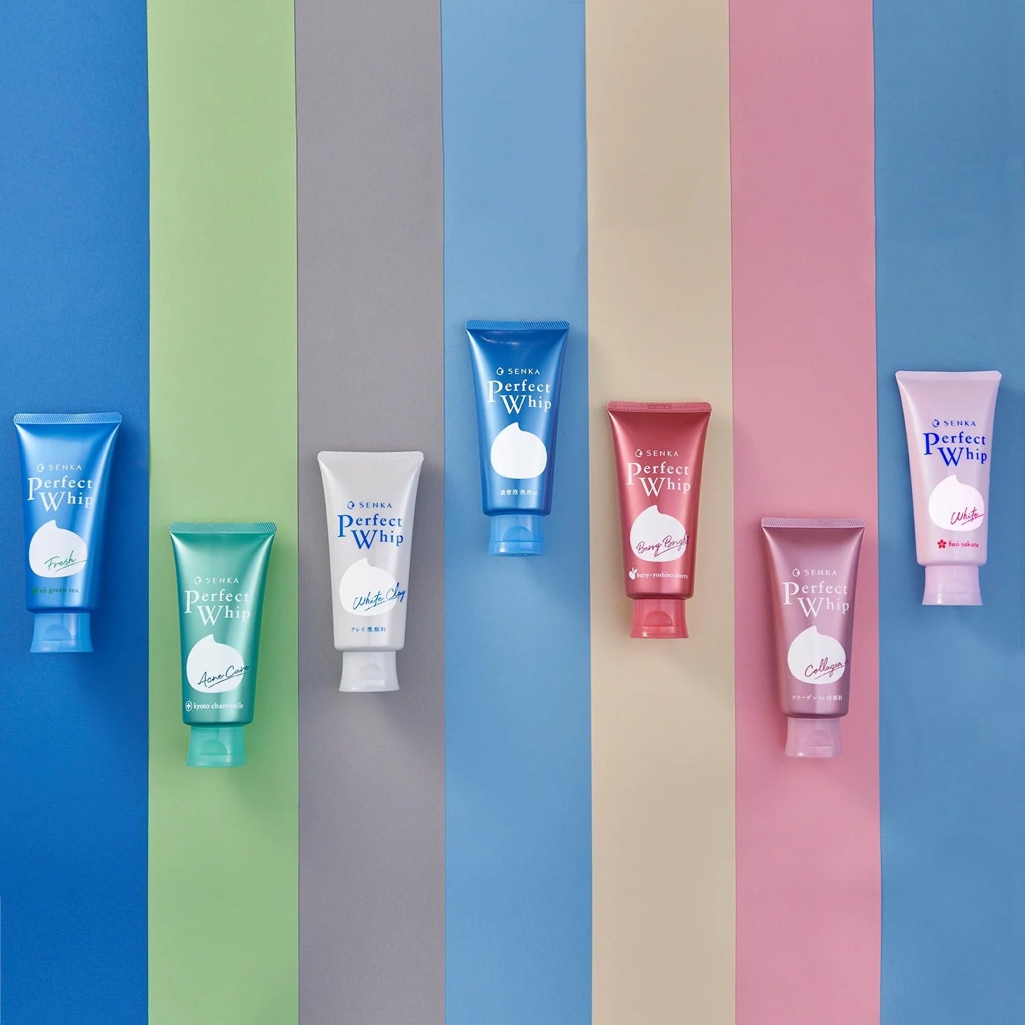Shiseido Senka Perfect Whip Collagen In Washing Foam Cleanser