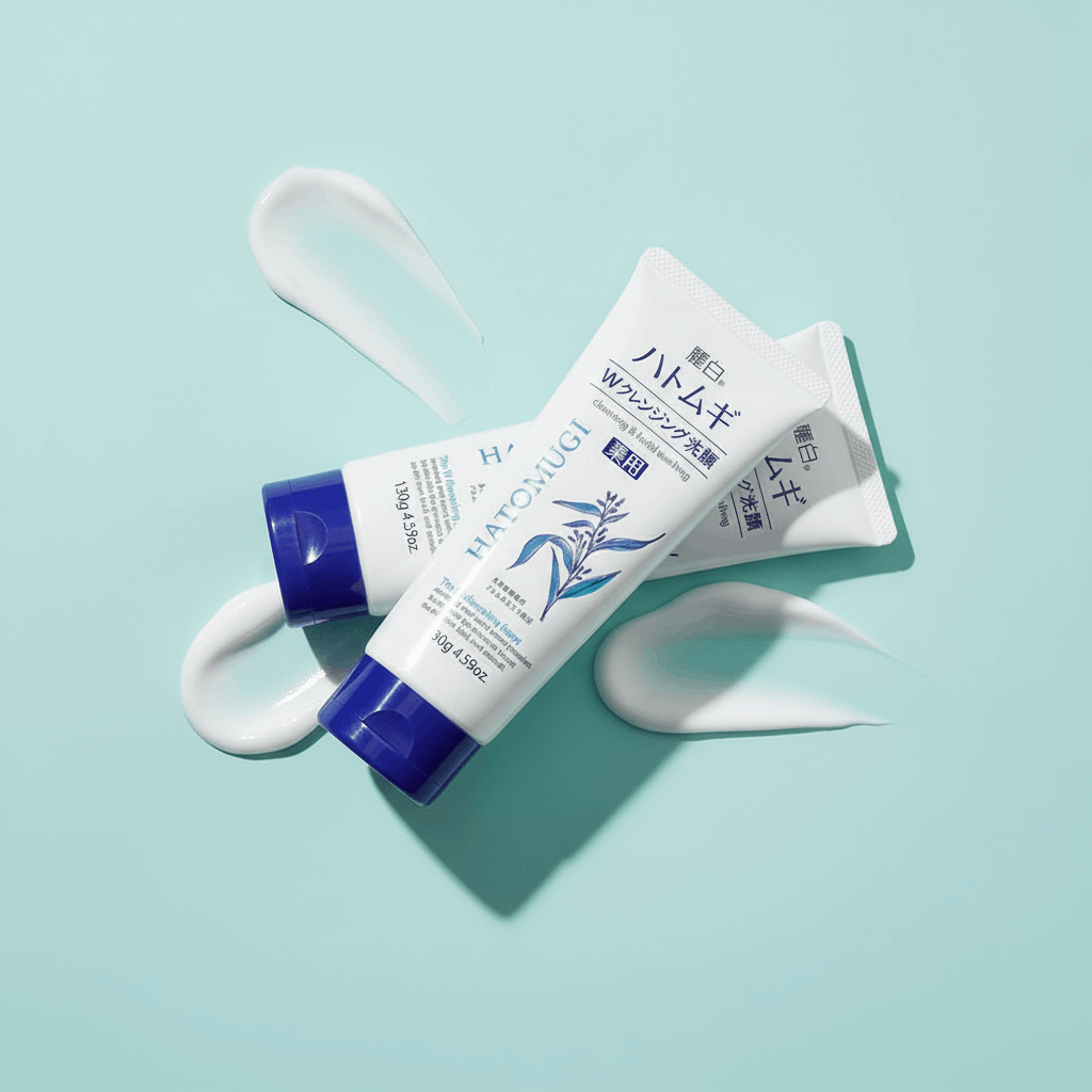 KUMANO COSME Reihaku Hatomugi Moisturizing & Facial Washing Foam