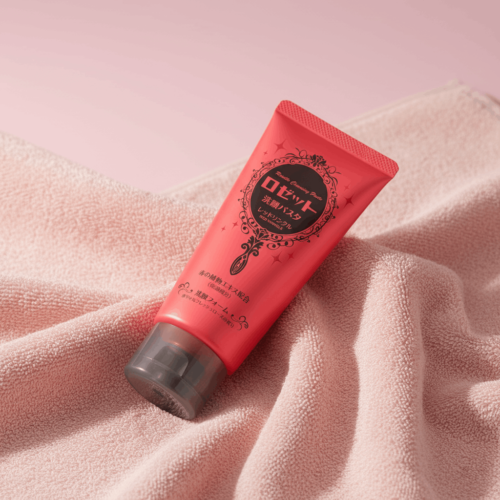 Rosette Facial Cleansing Pasta Red Wrinkle Facial Cleansing Foam